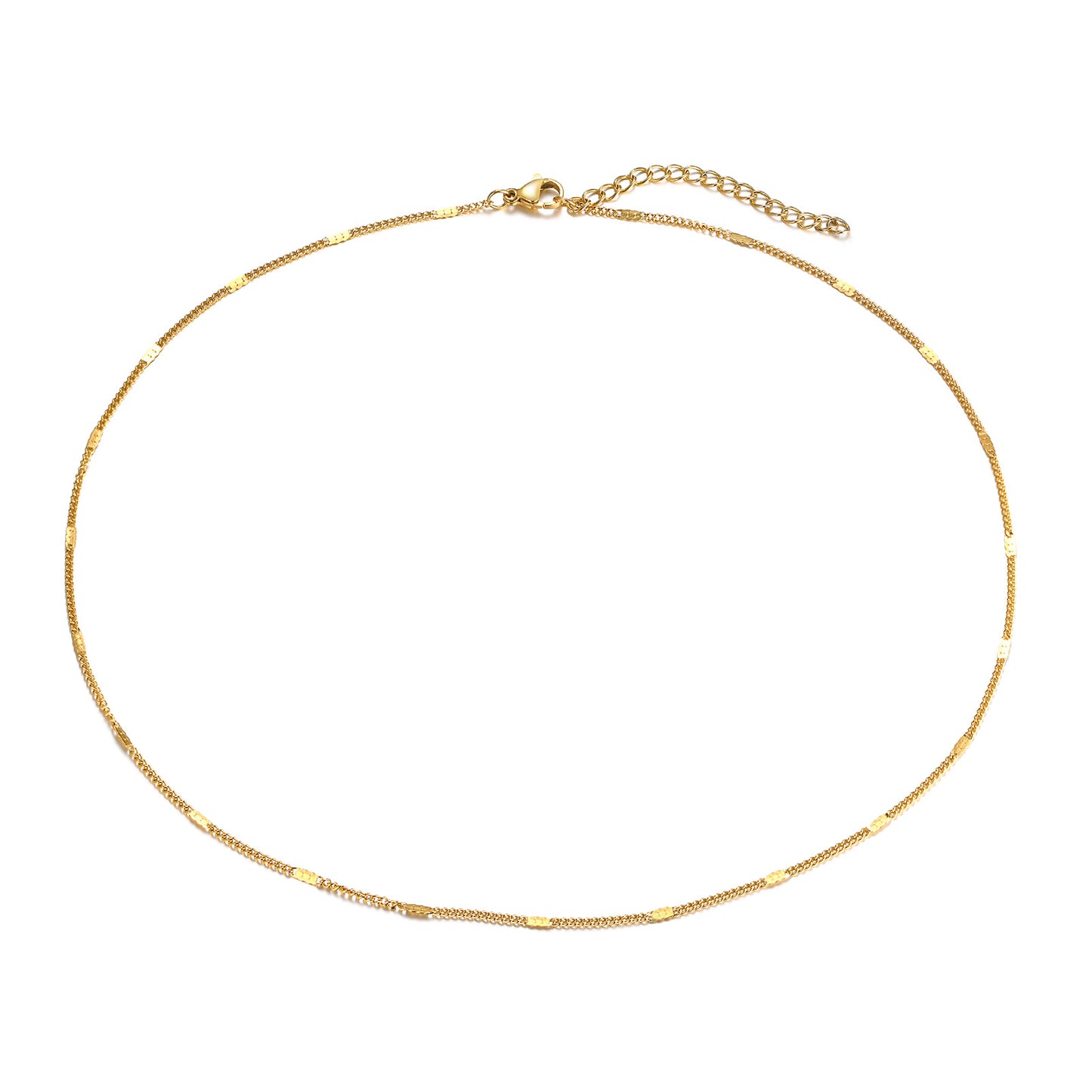 GOLD CHAIN: Stainless Steel with Gold Plating